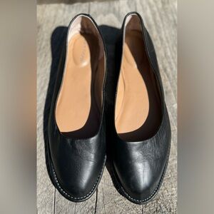 Adam Tucker Welt Stitched Black Flat